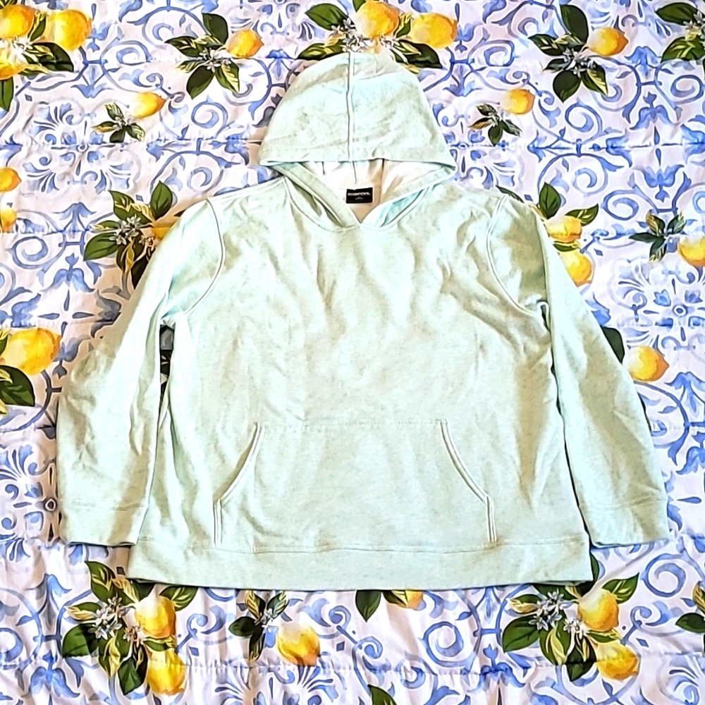 32 DEGREES COOL Blue with a small amount of white. Women's hoodie.